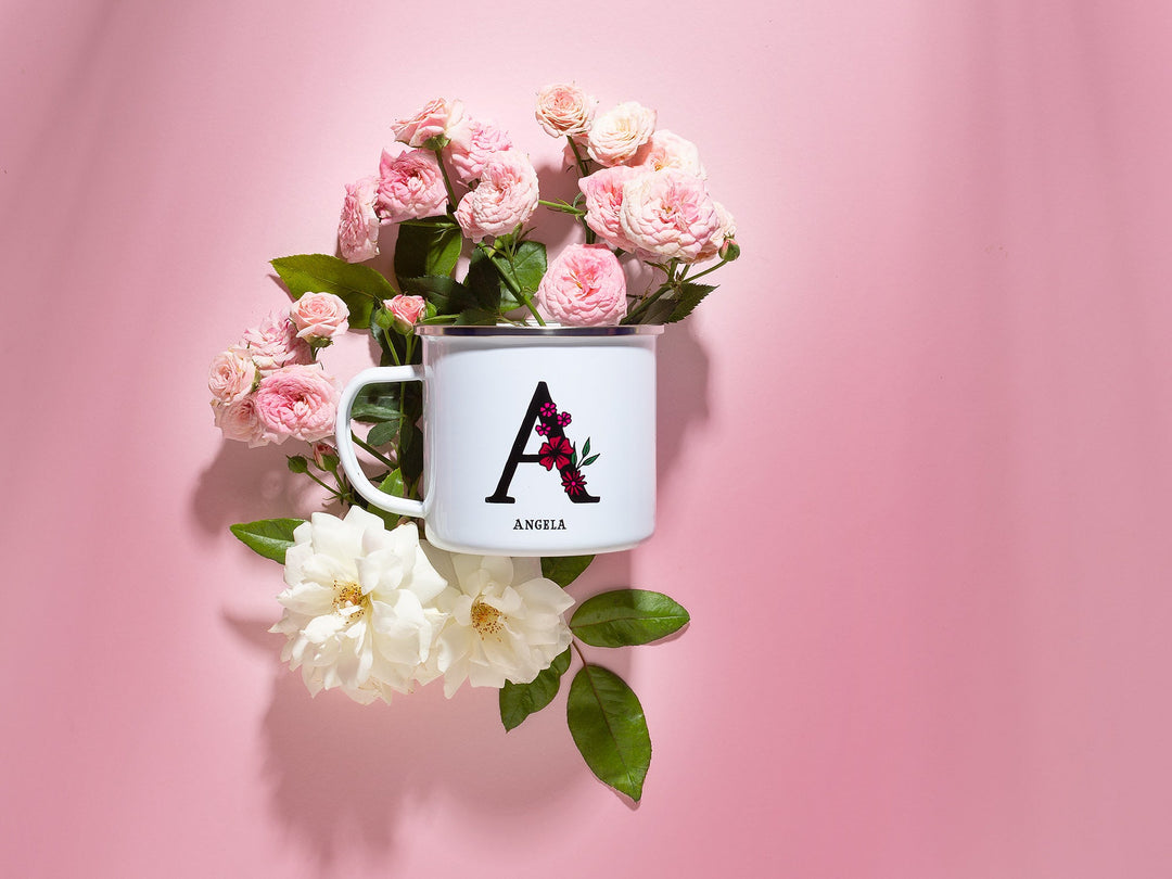 Name and Initial Camp Mug - Loftipop