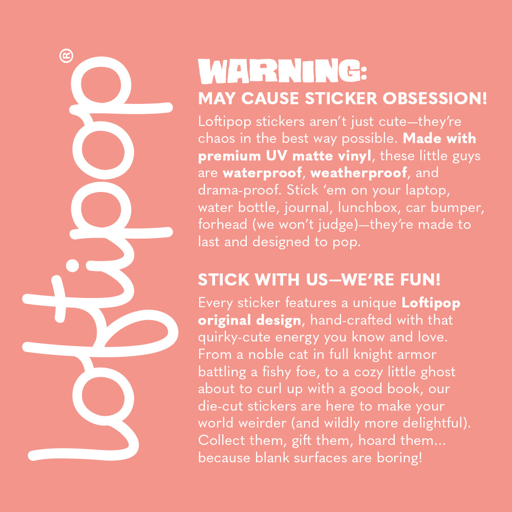 I Brake For Bookstores Sticker