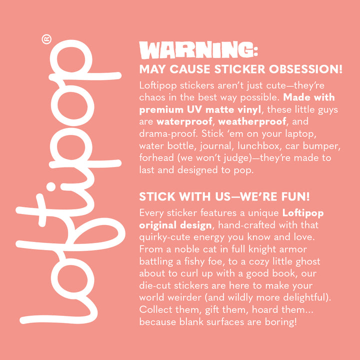 I Brake For Bookstores Sticker