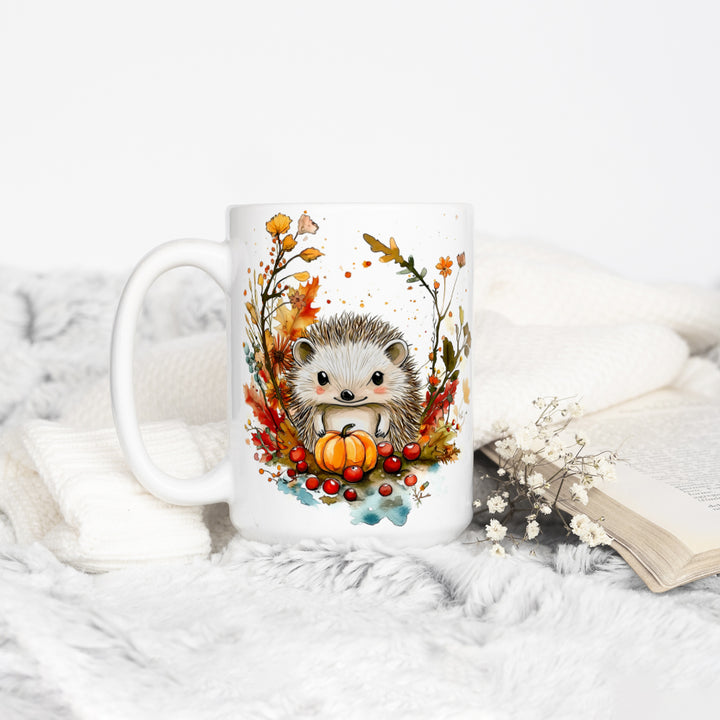 Fall Hedgehog Mug