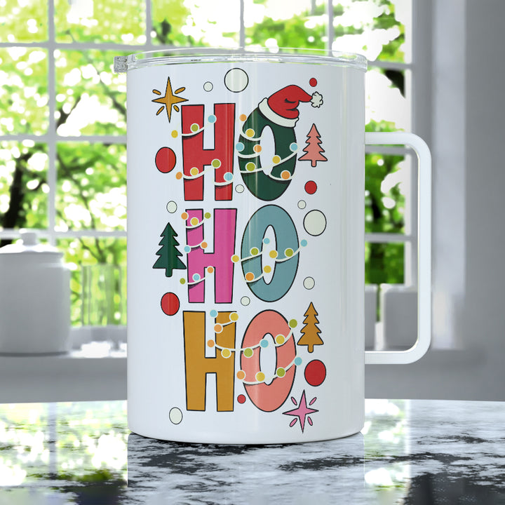 HO HO HO Insulated Travel Mug