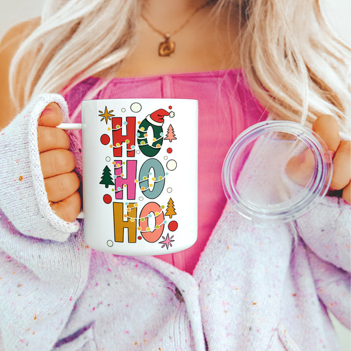 HO HO HO Insulated Travel Mug