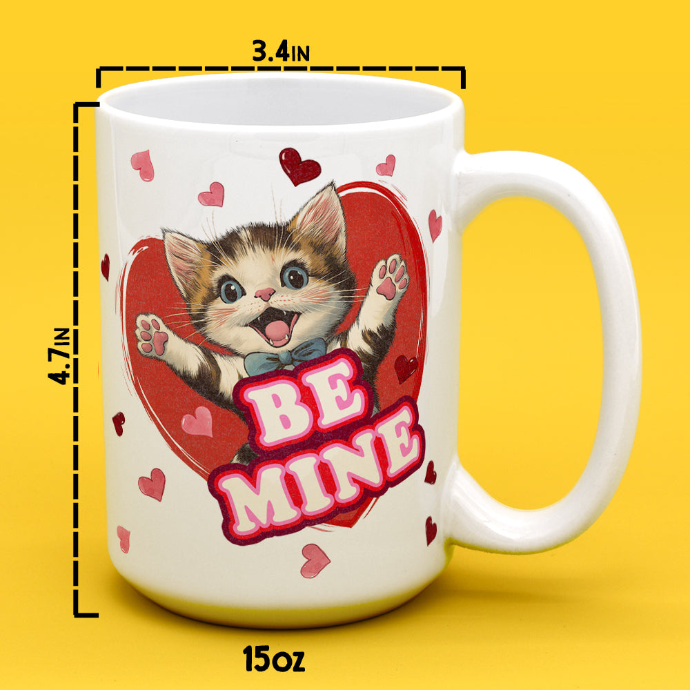 Be Mine Cat Mug