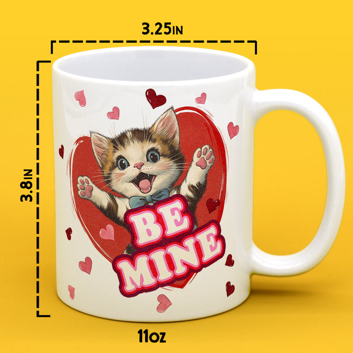 Be Mine Cat Mug