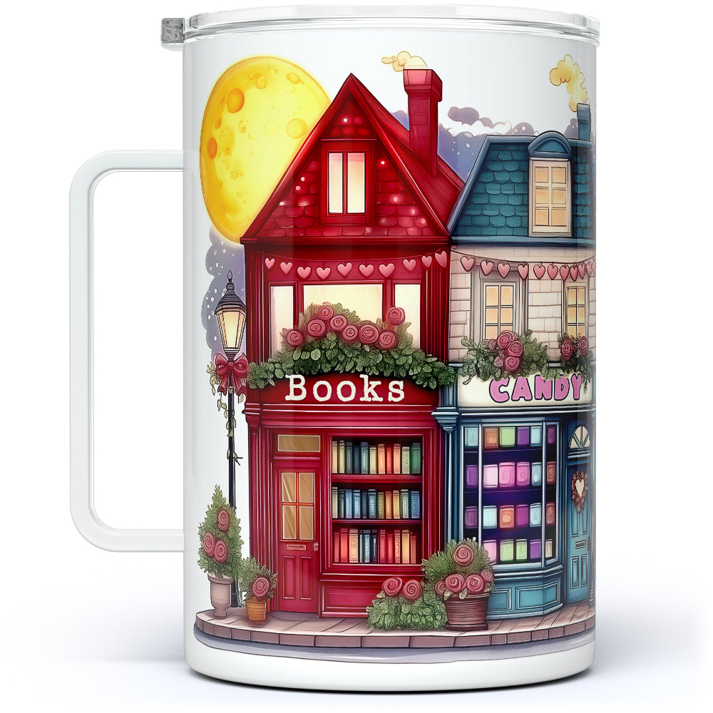 Valentine's Storefront Shops Insulated Travel Mug