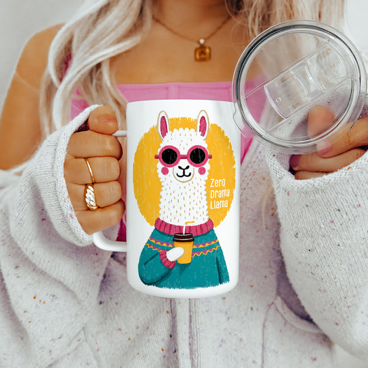 Zero Drama Llama Insulated Travel Mug