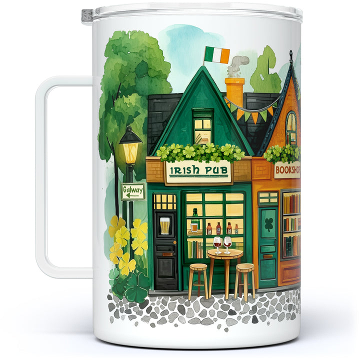 St. Patrick's Storefront Shops Insulated Travel Mug