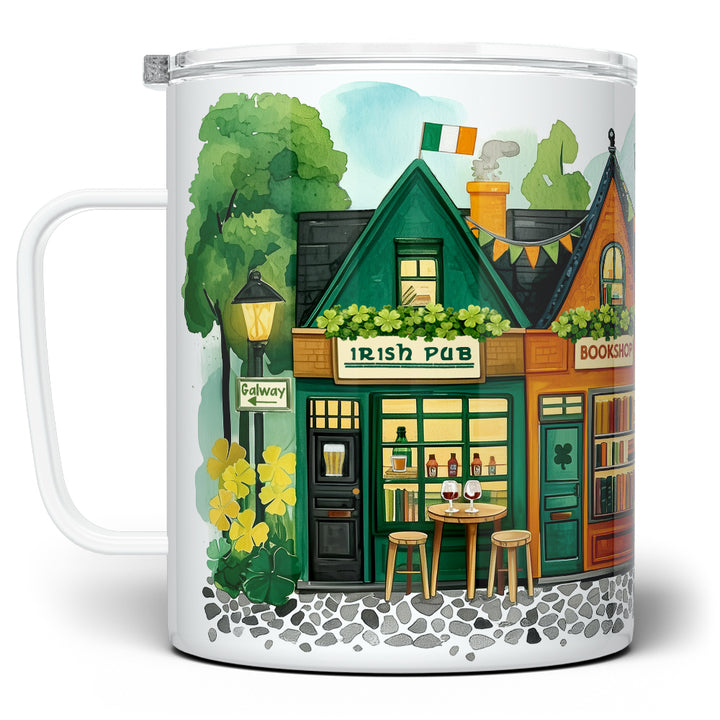 St. Patrick's Storefront Shops Insulated Travel Mug