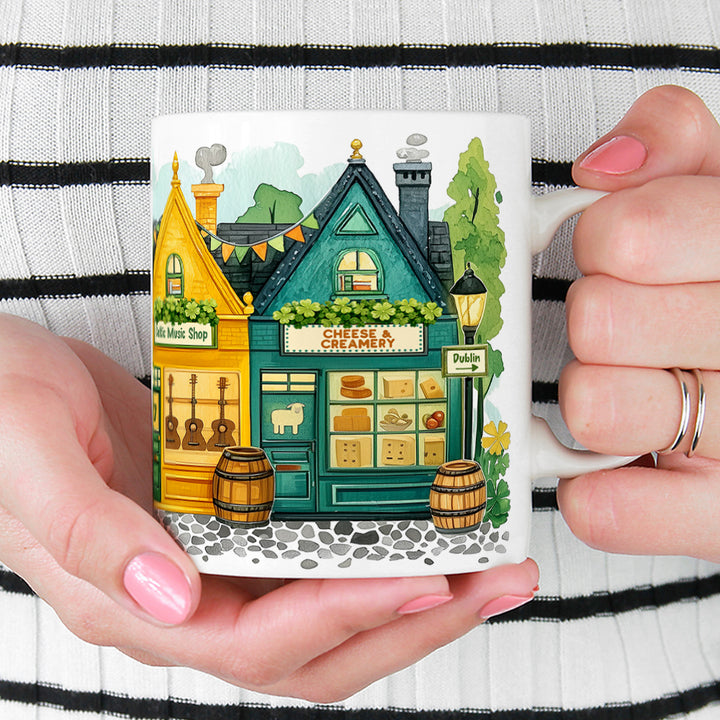 St. Patrick's Storefront Shops Mug