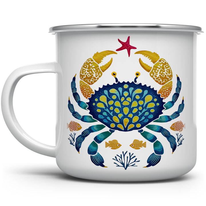 Coastal Ocean Crab Camp Mug