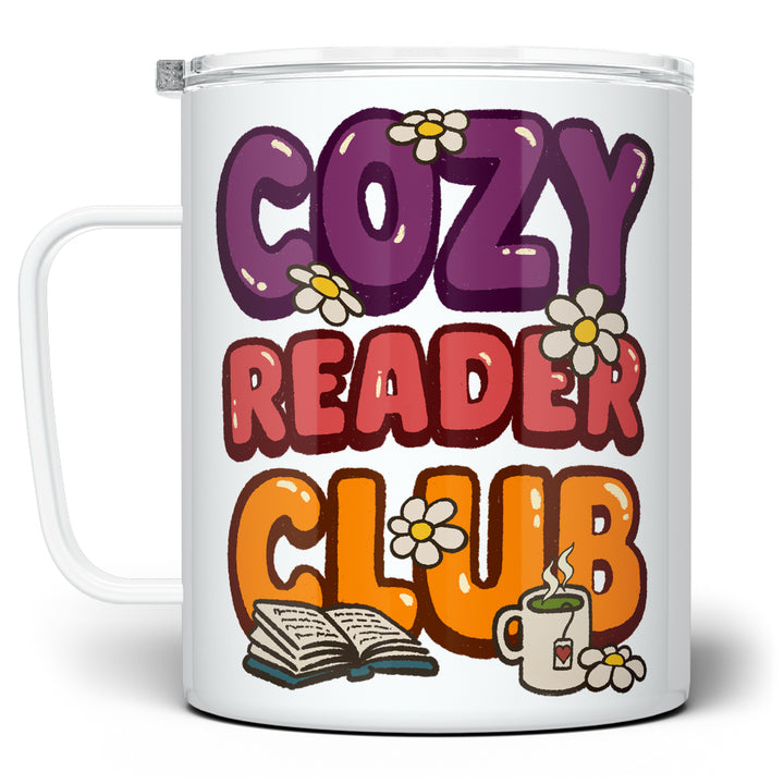 Cozy Reader Club Insulated Travel Mug