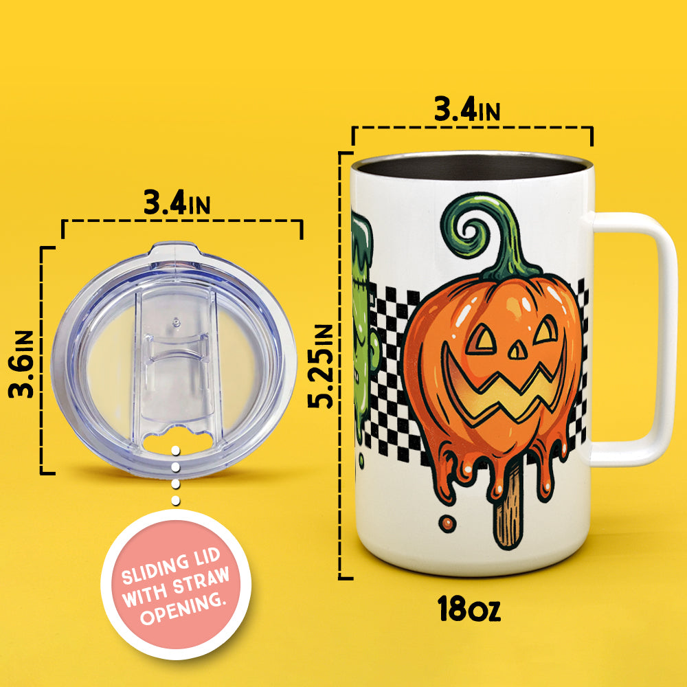 Halloween Popsicles Insulated Travel Mug