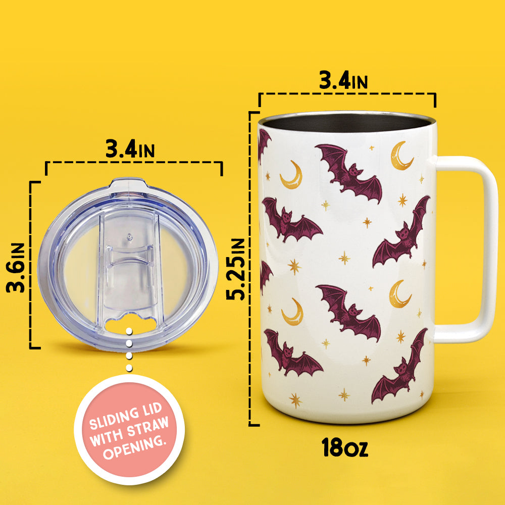Celestial Bat Insulated Travel Mug