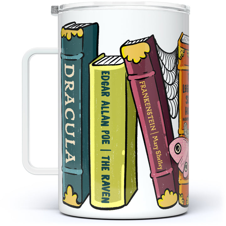 Gothic Classics Books Insulated Travel Mug