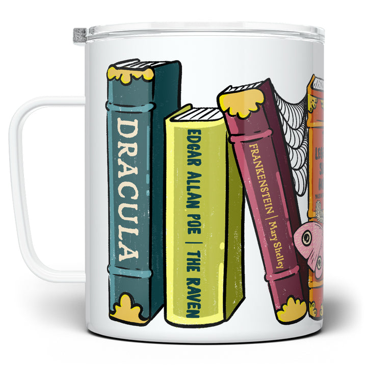 Gothic Classics Books Insulated Travel Mug