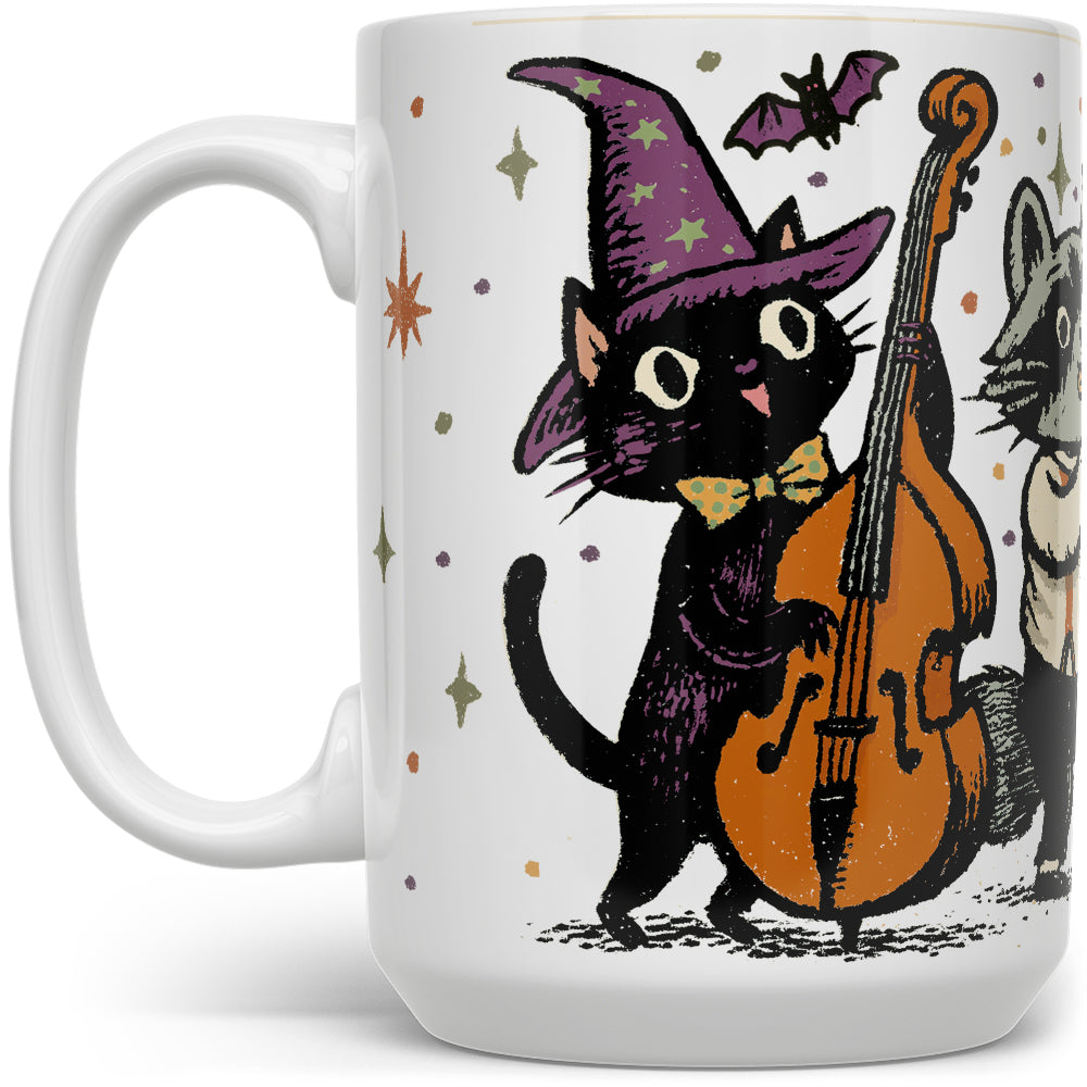 Halloween Jazz Band Mug