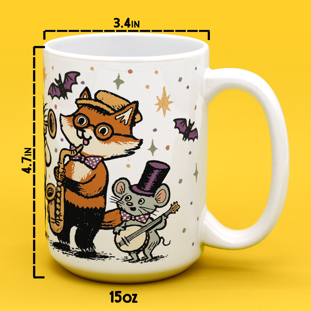 Halloween Jazz Band Mug