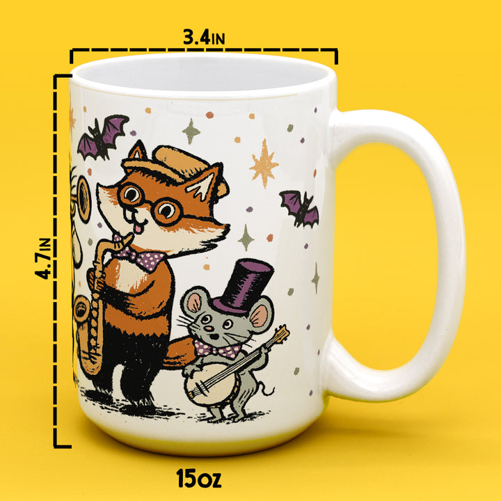 Halloween Jazz Band Mug