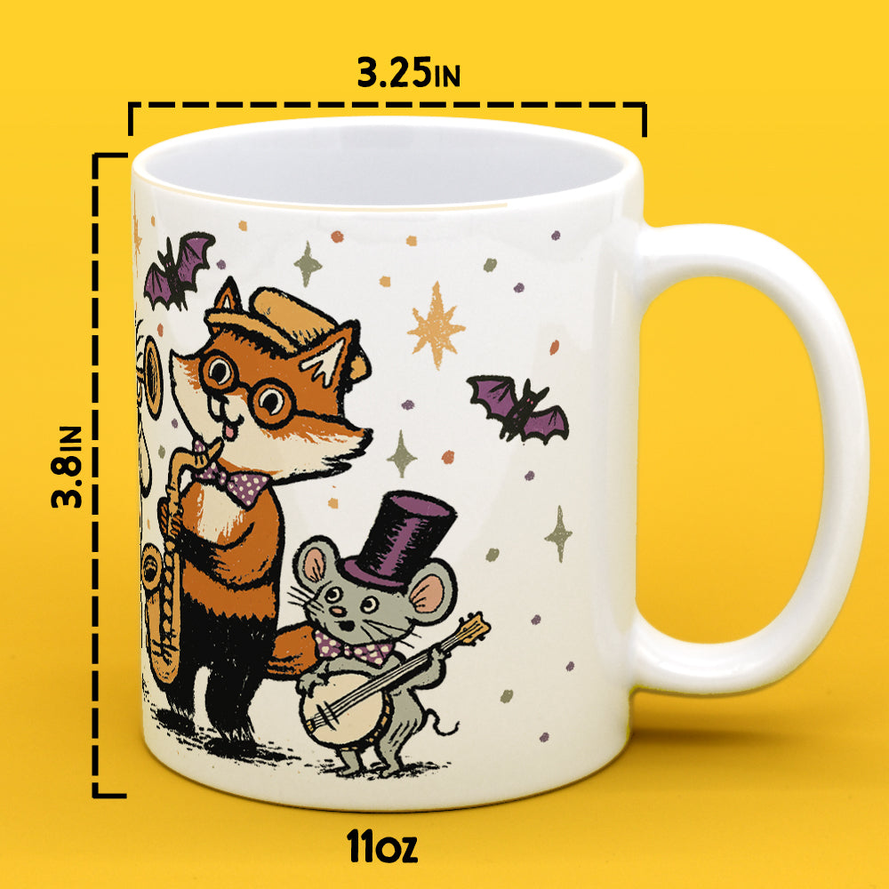 Halloween Jazz Band Mug