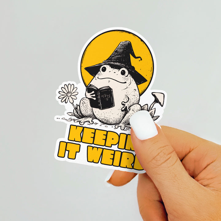 Keepin It Weird Sticker
