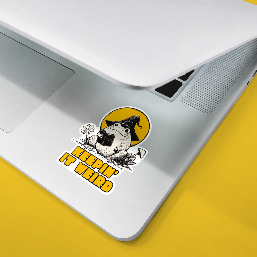 Keepin It Weird Sticker