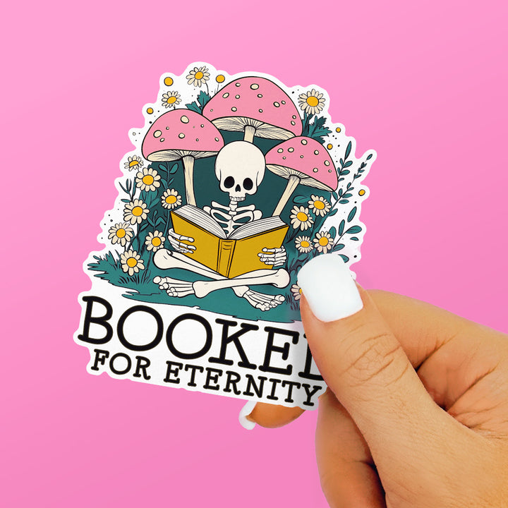 Booked For Eternity Sticker