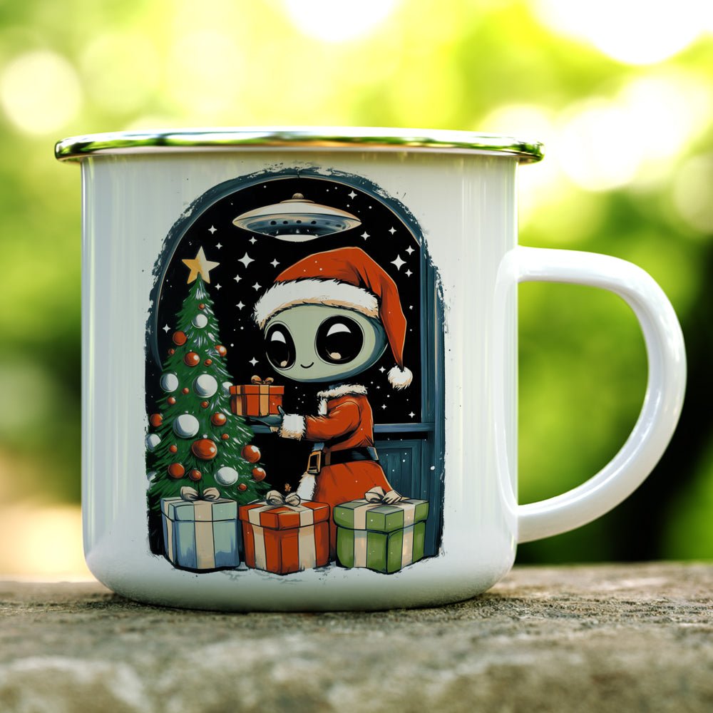 Alien Christmas Camp Mug - Loftipop