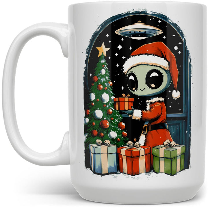 Alien Christmas Mug - Loftipop