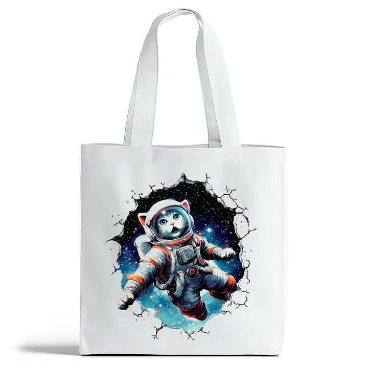 Astronaut Cat Tote Bag - Loftipop
