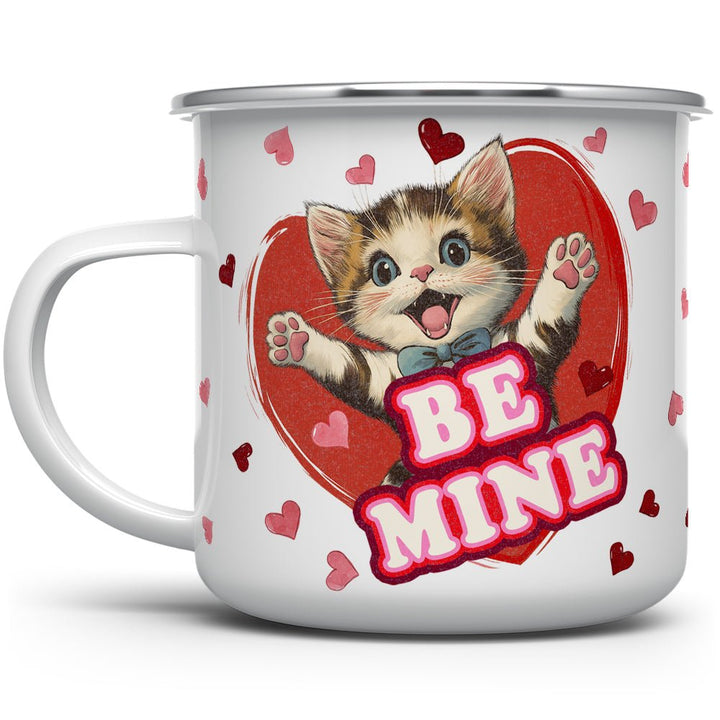 Be Mine Cat Camp Mug - Loftipop