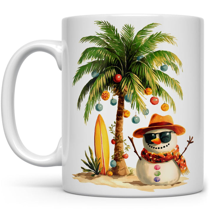 Beach Snowman Mug - Loftipop