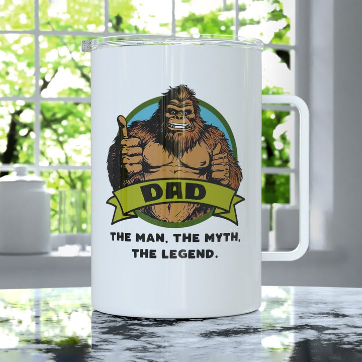 Bigfoot Dad Insulated Travel Mug - Loftipop