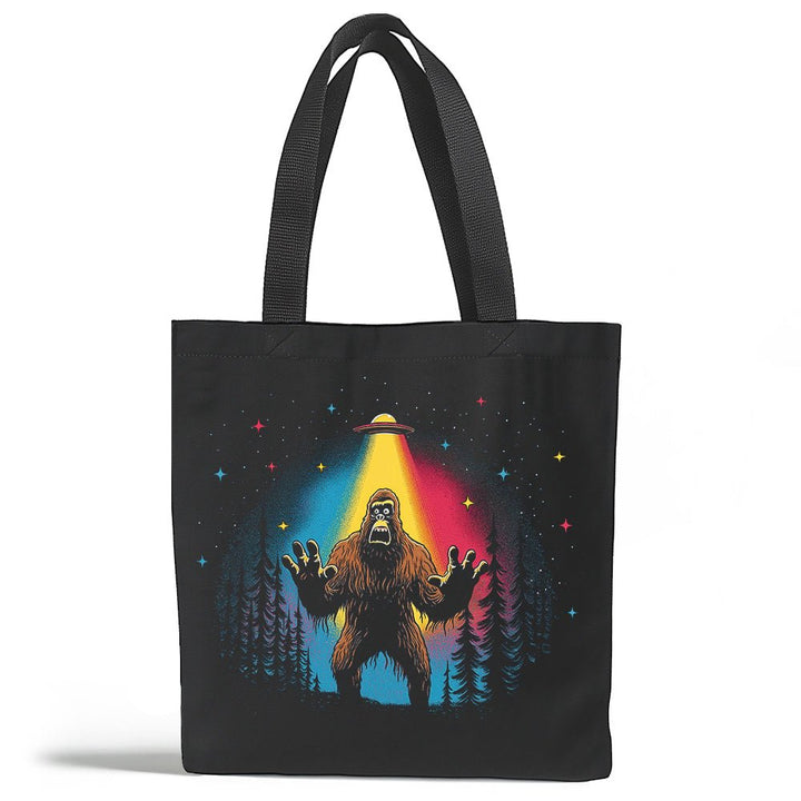 Bigfoot UFO Tote Bag - Loftipop