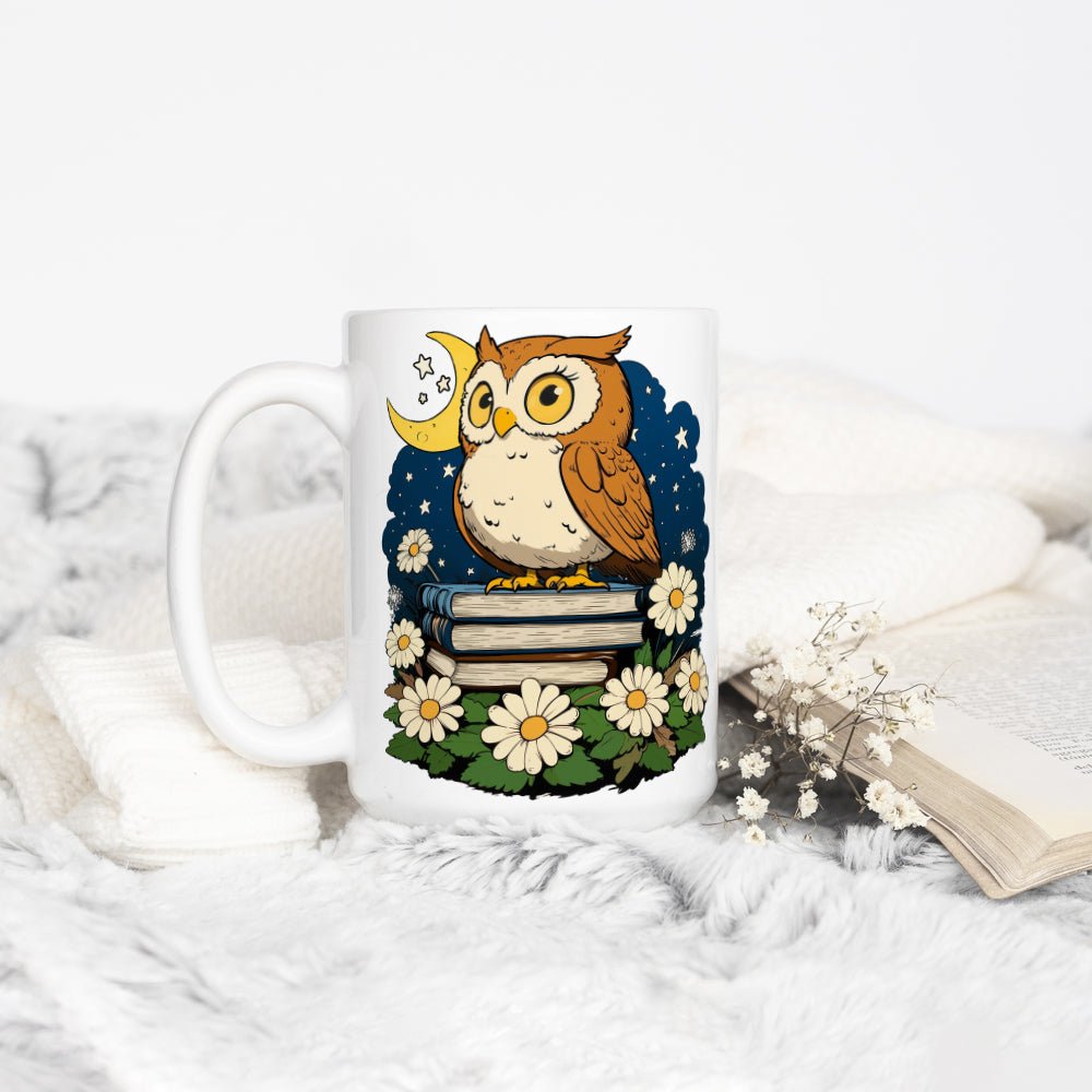 Book Owl Mug - Loftipop