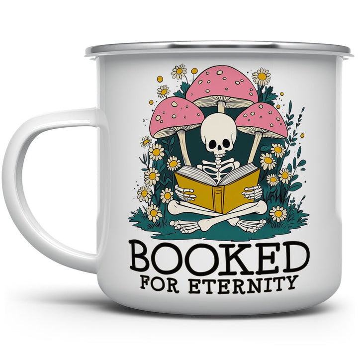 Booked For Eternity Camp Mug - Loftipop