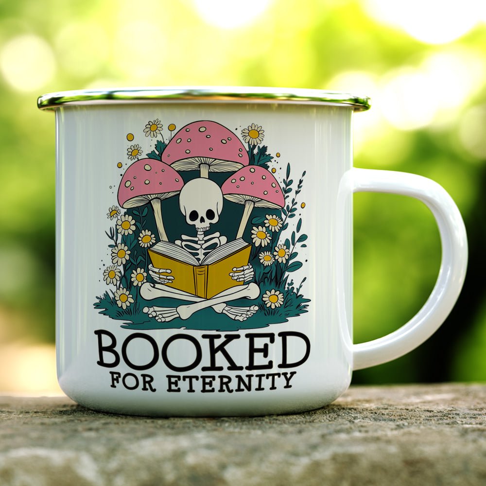Booked For Eternity Camp Mug - Loftipop