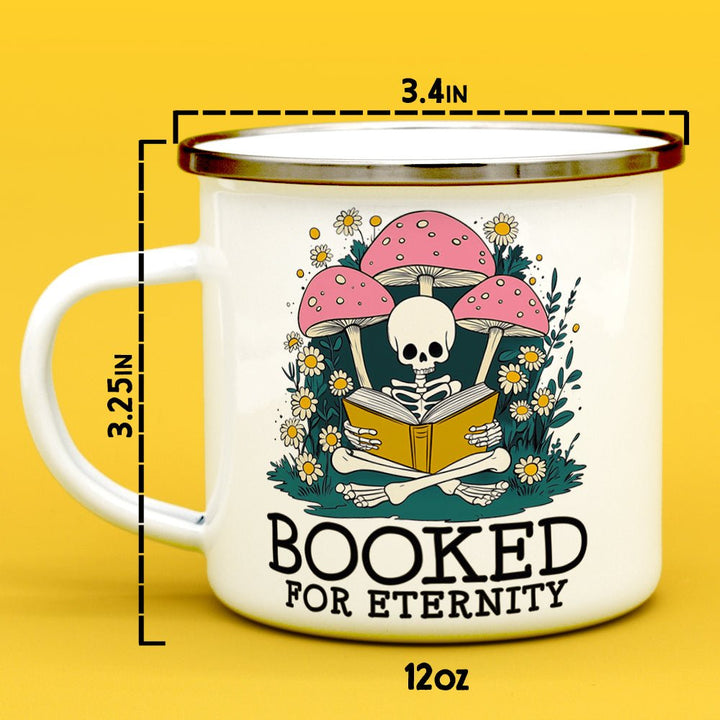 Booked For Eternity Camp Mug - Loftipop