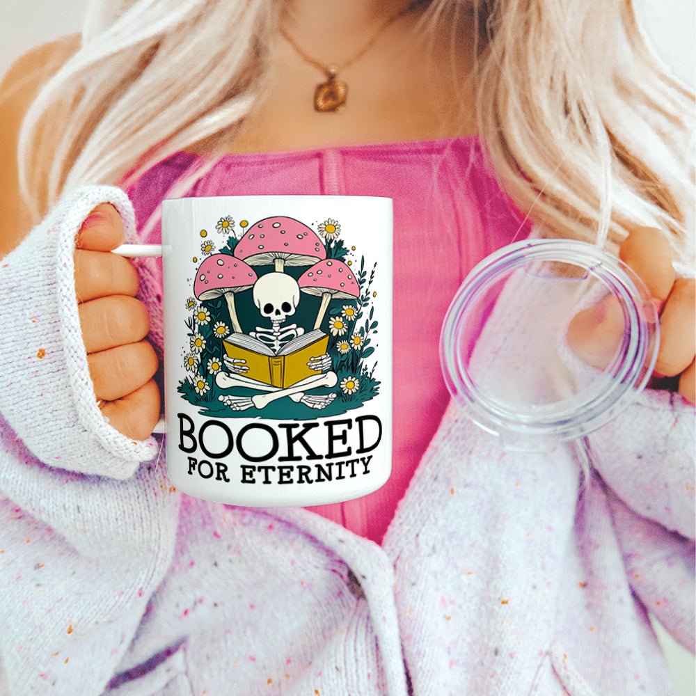 Booked For Eternity Insulated Travel Mug - Loftipop