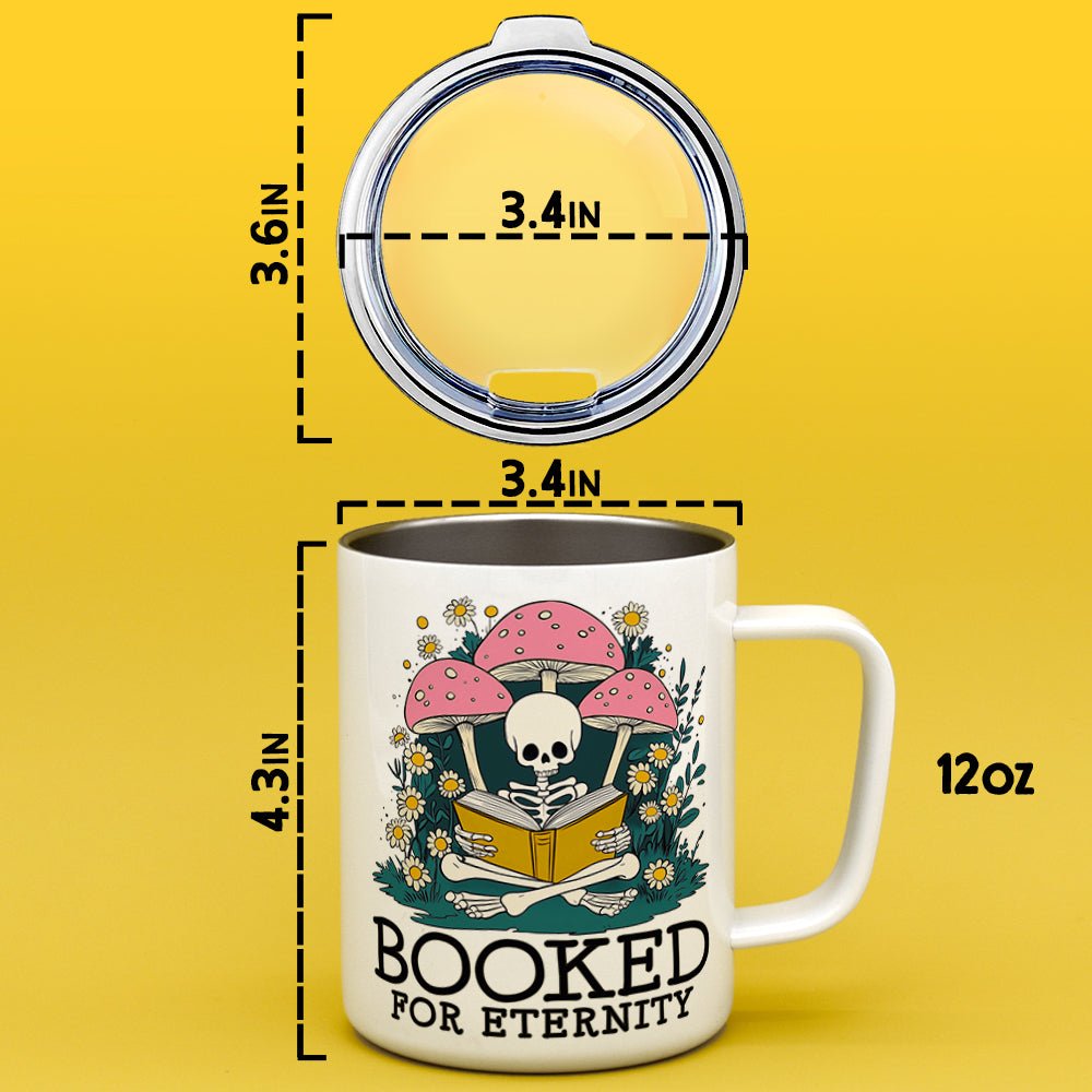Booked For Eternity Insulated Travel Mug - Loftipop