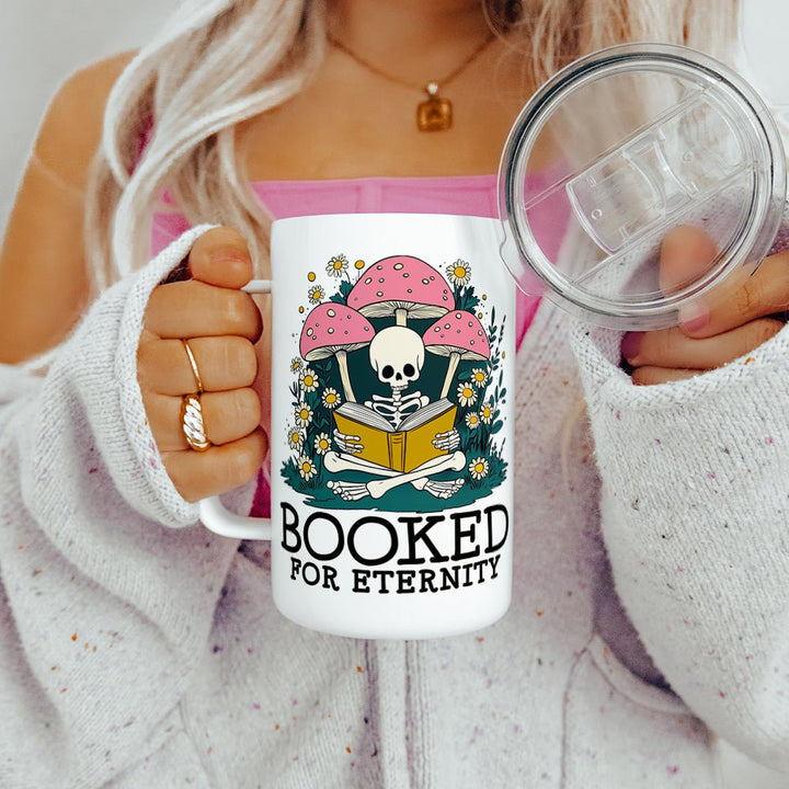 Booked For Eternity Insulated Travel Mug - Loftipop