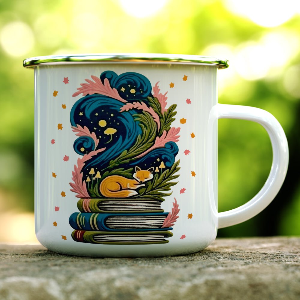 Bookish Fox Camp Mug - Loftipop