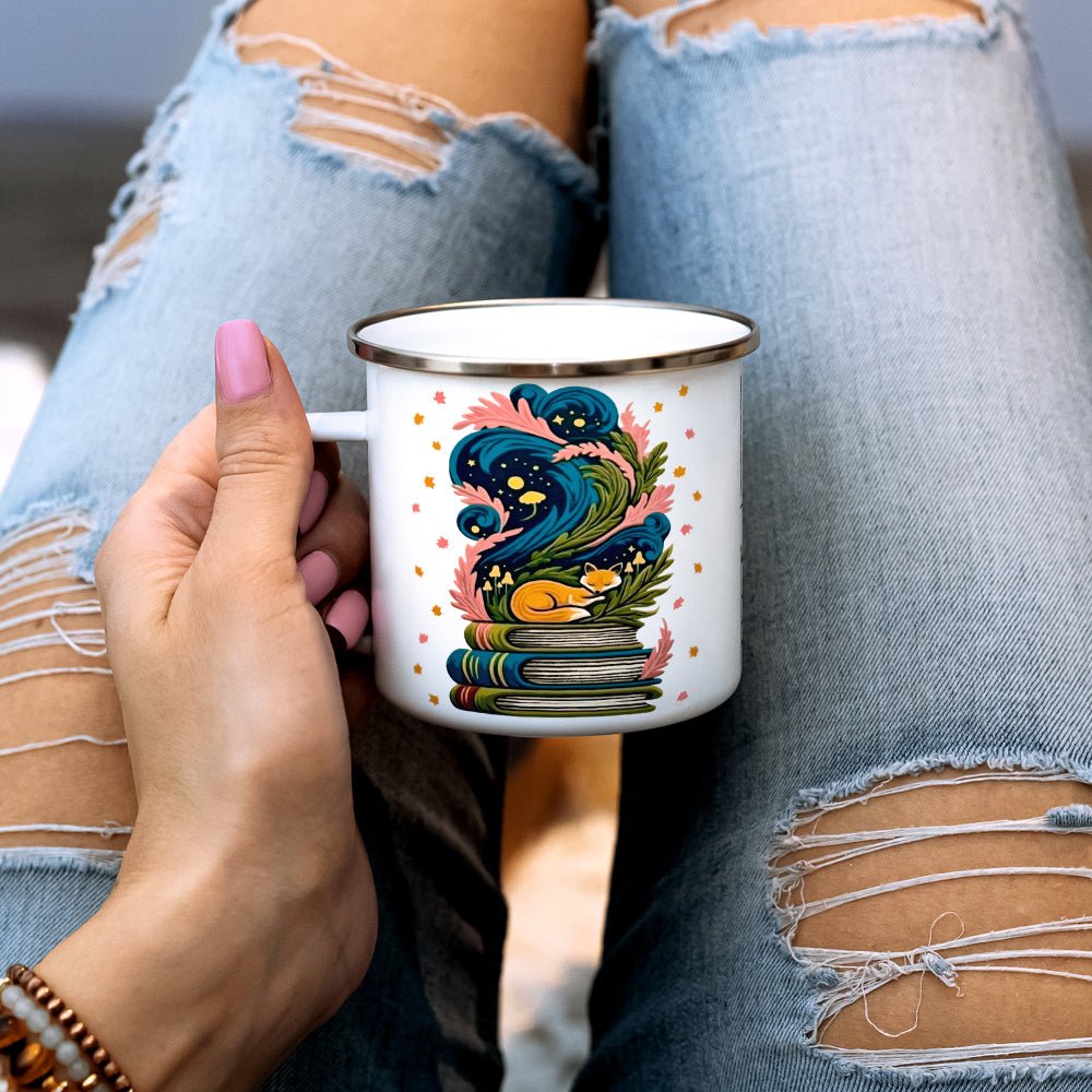 Bookish Fox Camp Mug - Loftipop