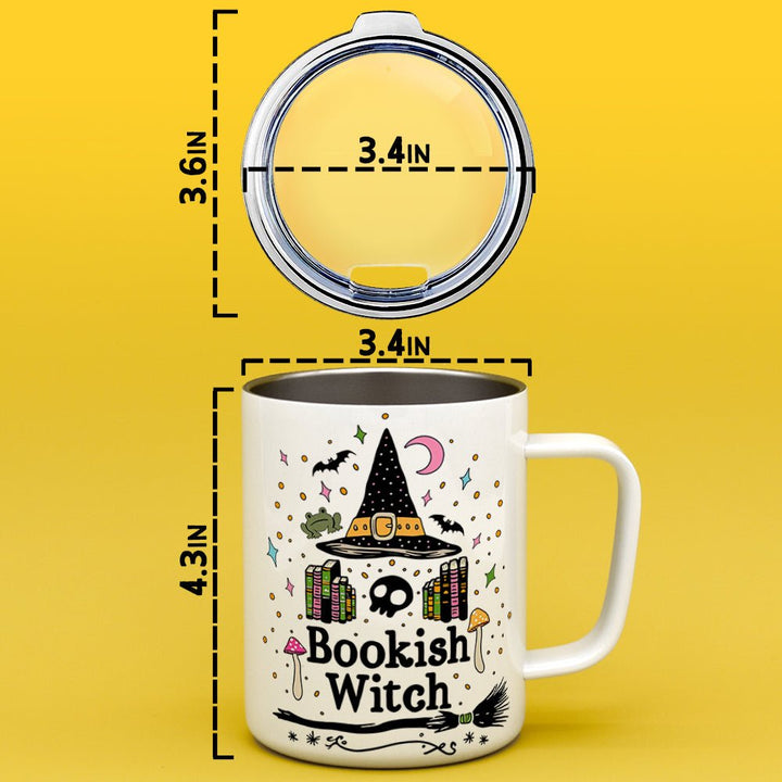 Bookish Witch Insulated Travel Mug - Loftipop