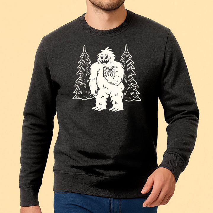 Bookish Yeti Crewneck Sweatshirt - Loftipop