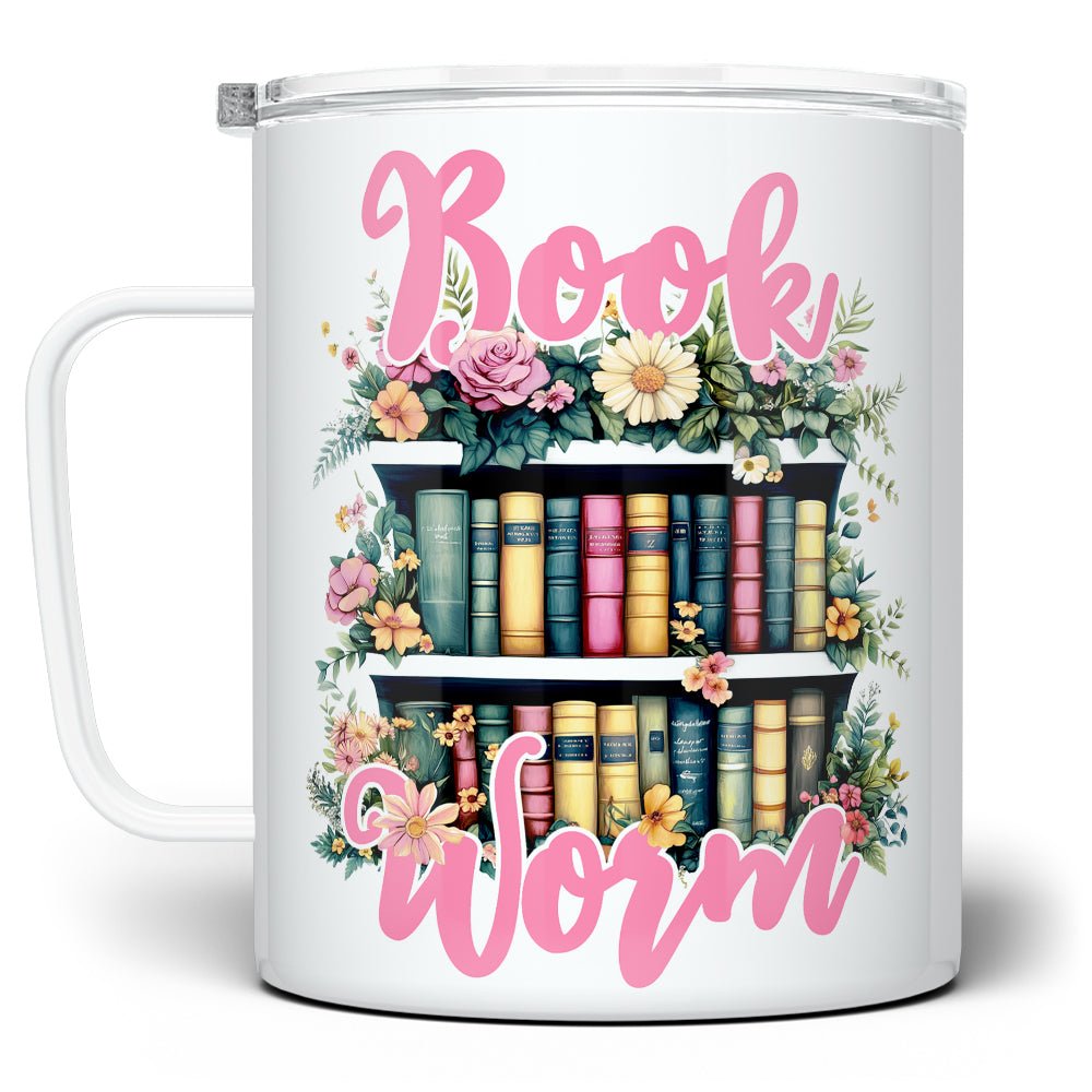 Bookworm Insulated Travel Mug - Loftipop