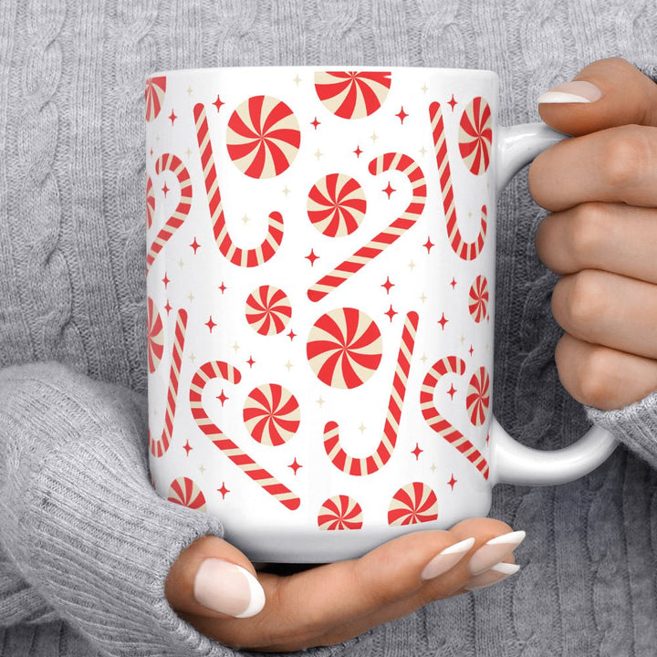 Candy Cane Mug - Loftipop