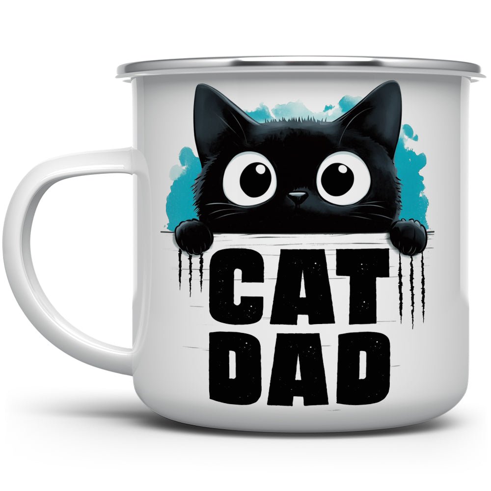 Cat Dad Camp Mug - Loftipop