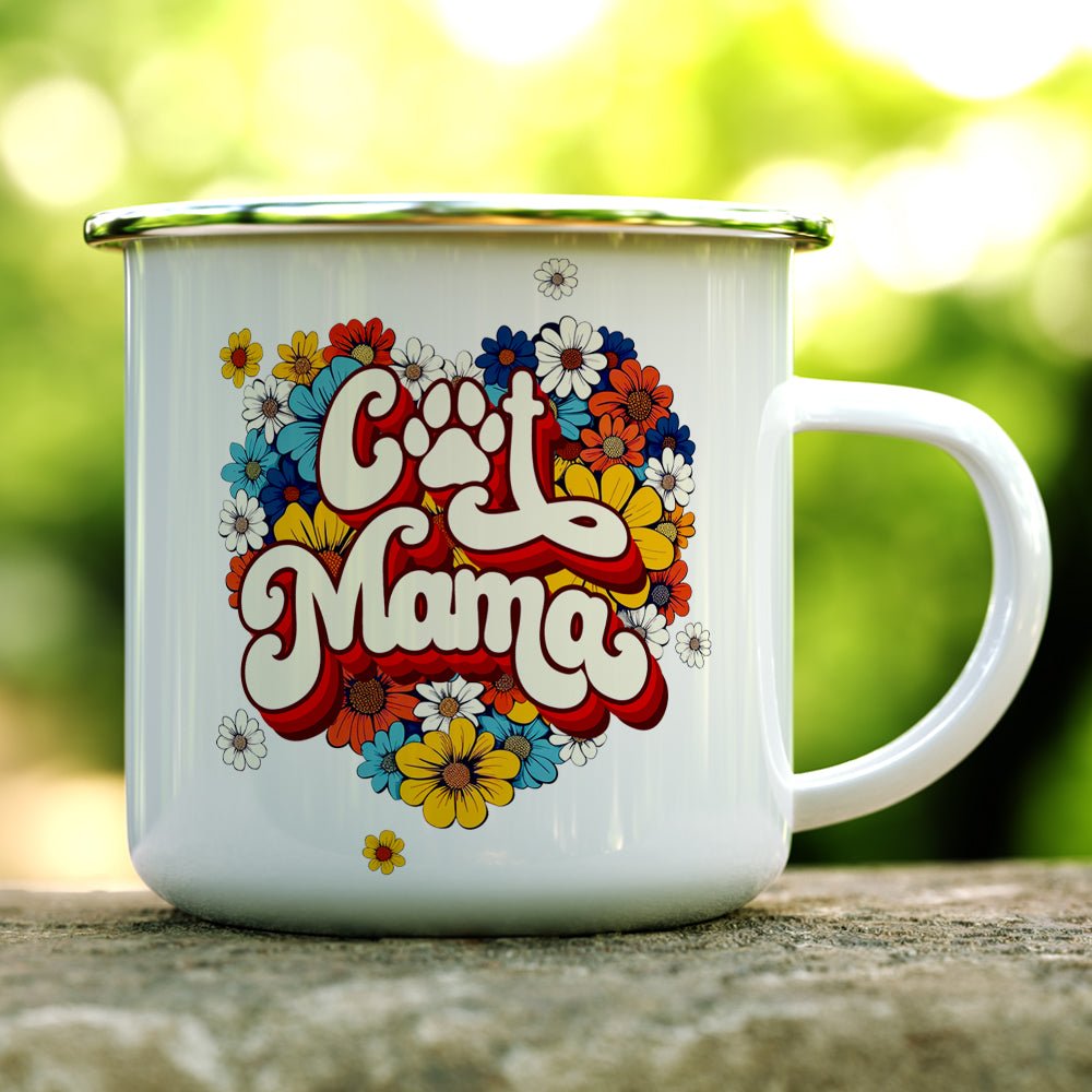 Cat Mama Camp Mug - Loftipop