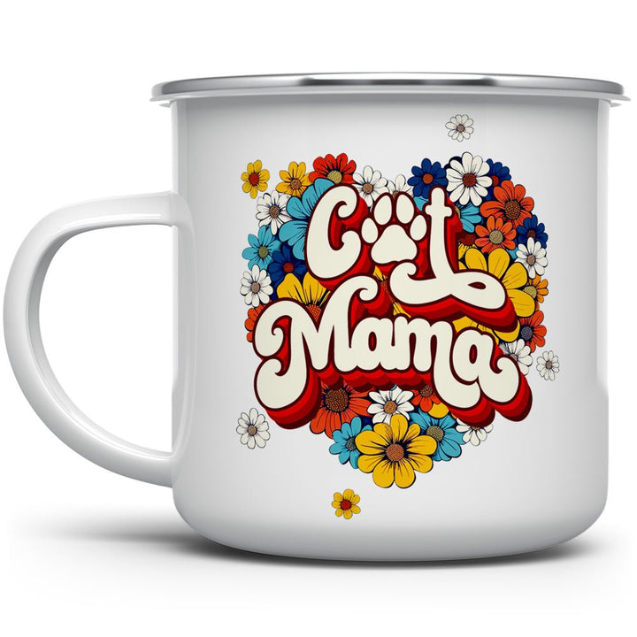 Cat Mama Camp Mug - Loftipop