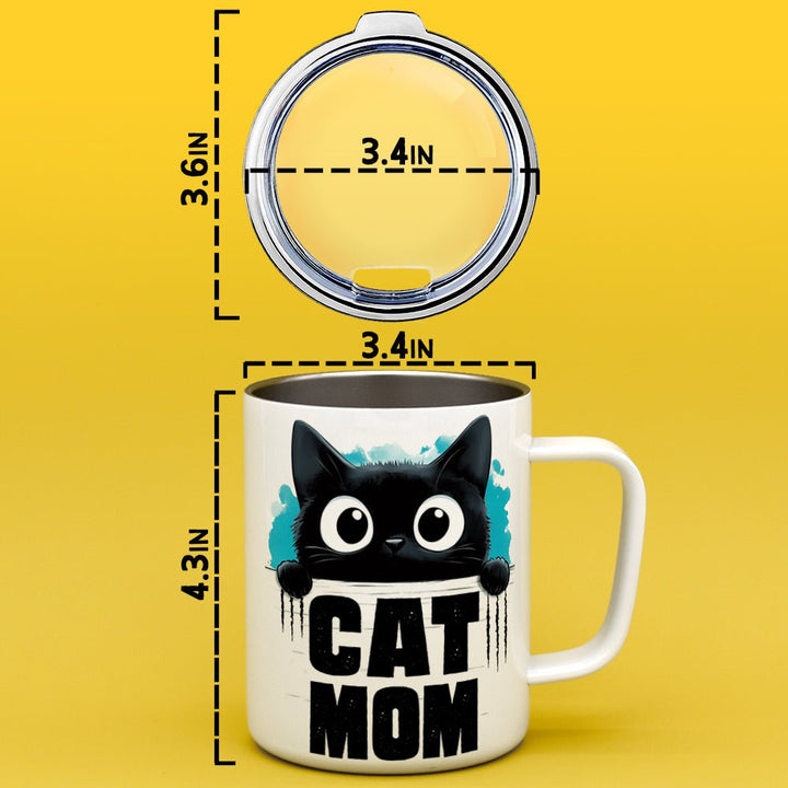 Cat Mom Insulated Travel Mug - Loftipop